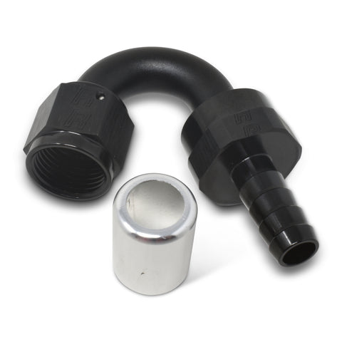 Russell Performance -6 AN Proclassic Crimp 150 Degree End (O.D. 0.600) - 610503