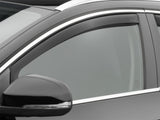 WeatherTech 11+ Volvo S60 Front Side Window Deflectors - Dark Smoke - 80579