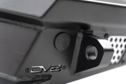 DV8 Offroad 2018 Jeep Wrangler JL MTO Series Rear Bumper w/ Optional Tire Carrier - RBJL-13