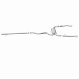 MagnaFlow 13 Dodge Dart L4 1.4L T/C Dual Split Rear Exit Stainless Cat Back Perf Exhaust - 15181