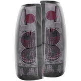 ANZO 1999-2000 Cadillac Escalade Taillights Smoke G2 - 211158