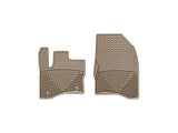 WeatherTech 10+ Ford Taurus Front Rubber Mats - Tan - W167TN