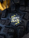 PRP Steering Wheel Center Cap Liberty or Death - G100-TR3