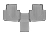 WeatherTech 2018+ Volkswagen Atlas Rear FloorLiner - Grey (w/ 2nd Row Bucket Seats) - 4610842