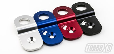 Turbo XS 15-16 Subaru WRX/STI Billet Aluminum Radiator Stay - Black - W15-RADSTAY-BLK