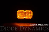 Diode Dynamics Stage Series 2 In LED Pod Pro - Yellow Flood Standard ABL Each - DD6417S