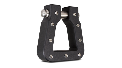 Body Armor 4x4 Mega D-Ring Black Single - 5141-B