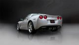 Corsa 2009-2013 Chevrolet Corvette C6 6.2L V8 Polished Sport Axle-Back Exhaust - 14108