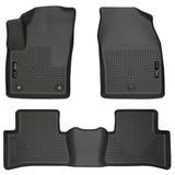 Husky Liners 2018 Toyota CH-R Weatherbeater Black Front & 2nd Seat Floor Liners - 95651