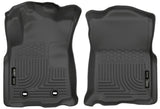 Husky Liners 2016 Toyota Tacoma w/ Manual Trans WeatherBeater Front Black Floor Liners - 13961