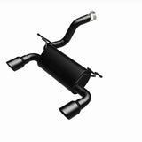 MagnaFlow 2018+ Jeep Wrangler 3.6L Dual Black Tip Axle-Back Exhaust - 19388