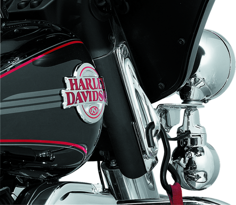 Kuryakyn Custom Teardrop Tie-Down Brackets 83-13 Touring Chrome - 928