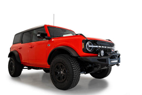 Addictive Desert Designs 2021+ Ford Bronco Rock Fighter Front Bumper - Hammer Black - F230181060103
