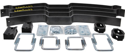 Hellwig 17-20 Ford Raptor Pro Series Helper Spring - Up To 2500lb Level Load Capacity - 61916