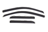 AVS 15-18 Chevy Silverado 2500 Ext. Cab Ventvisor Front & Rear Window Deflectors 4pc - Smoke - 194528