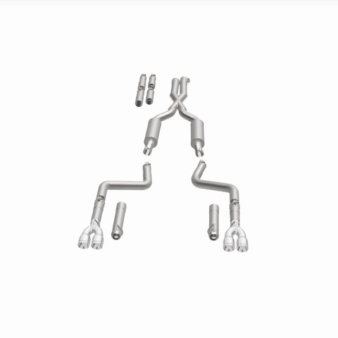 MagnaFlow 2017+ Dodge Challenger 409 SS Polished 3in Quad Tips Cat-Back Exhaust - 19367