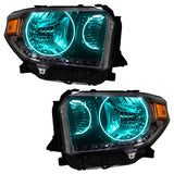 Oracle 14-17 Toyota Tundra SMD HL - Dual Halo Kit - ColorSHIFT w/ Simple Controller - 7204-504