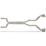 Kooks 16+ Chevy Camaro SS 6.2L 3in GREEN Cat Strt Screamer Exhaust w/Quad Tips (Use w/Kooks Headers) - 22605351SS