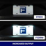 Form Lighting 2015+ Ford Mustang LED License Plate Lights (Pair) - FL0049