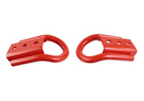 Ford Racing 21-23 Bronco Rear Tow Hook Pair - Red - M-18954-BTHR
