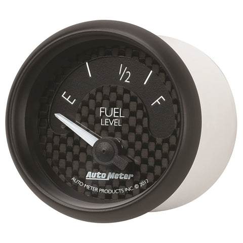 Autometer GT Series 52mm Short Sweep Electronic 73-10 ohms Fuel Level (For most Ford and Chrysler) - 8015