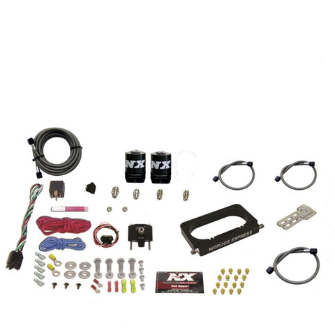 Nitrous Express 96-04 Ford Mustang Cobra/Mach 1 4 Valve Nitrous Kit (50-300HP) w/o Bottle - 20950-00