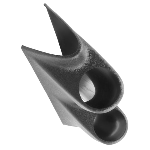 Autometer 03-04 Ford Mustang Dual 2-1/16 A-Pillar Pod - Black - 10122