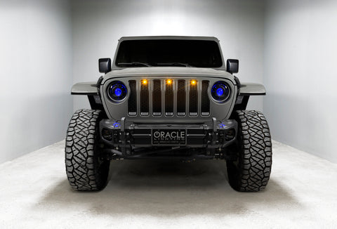 Oracle Oculus Bi-LED Projector Headlights for Jeep JL/Gladiator JT - w/ BC1 Controller - 5839-335