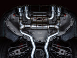 AWE SwitchPath Catback Exhaust for BMW G8X M3/M4 - Chrome Silver Tips - 3025-43480