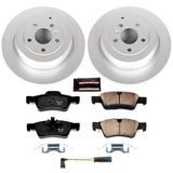 Power Stop 10-11 Mercedes-Benz ML450 Rear Z23 Evolution Sport Coated Brake Kit - CRK6712