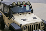 Rugged Ridge Performance Vented Hood 07-18 Jeep Wrangler JK - 17759.01