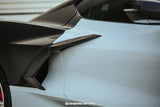 Anderson Composites 20-21 Chevrolet Corvette C8 Stingray Carbon Fiber Side Scoops - AC-SC20CHC8