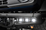 ORACLE Lighting 21-22 Ford Bronco Triple LED Fog Light Kit for Steel Bumper - White - 5890-001