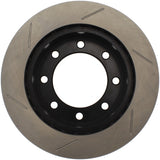 StopTech Power Slot 00-05 Ford Excursion / 99-04 F250/F350 Front Right Slotted CRYO Brake Rotor - 126.65086CSR