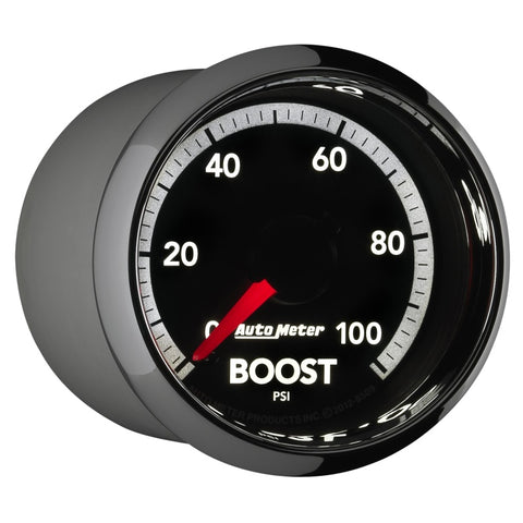 Autometer Gen4 Dodge Factory Match 52.4mm Mechanical 0-100 PSI Boost Gauge - 8509