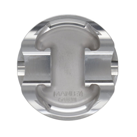 Manley 2018+ Ford Coyote 5.0L DOHC -6cc Dish 3.662in Bore 10:1 CR Platinum Piston Set - 595700C-8
