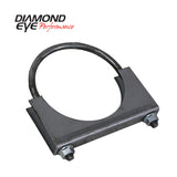 Diamond Eye CLAMP 4in 3/8in U-BOLT 11 GAUGE SADDLE HEAVY DUTY - 444000