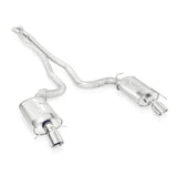 Stainless Works 2009-15 Cadillac CTS-V Wagon 3in Catback System X-Pipe Chambered Mufflers 4in Tips - CTSV9WGCBHDR