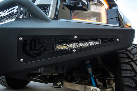 Addictive Desert Designs 17-18 Ford F-150 Raptor HoneyBadger Front Bumper w/ Winch Mount - F117382860103