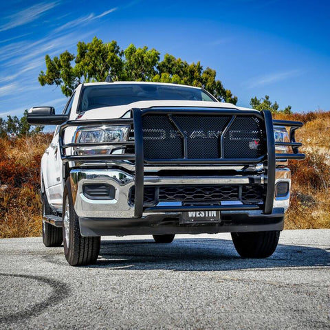 Westin 19-22 Dodge Ram 2500/3500 HDX Modular Grille Guard - Black - 57-24025
