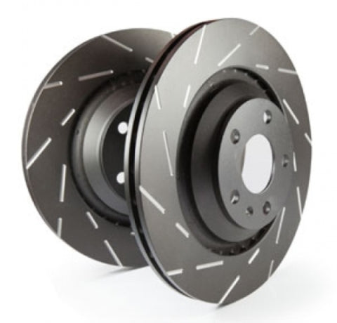 EBC 17-22 Honda Civic Type-R (FK-8) USR Slotted Rear Rotors - USR2163