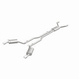 MagnaFlow Cat-Back Stainless Dual Split Rear Exit 4in Polished Tips 11-15 Chevy Camaro 3.6L V6 - 15353