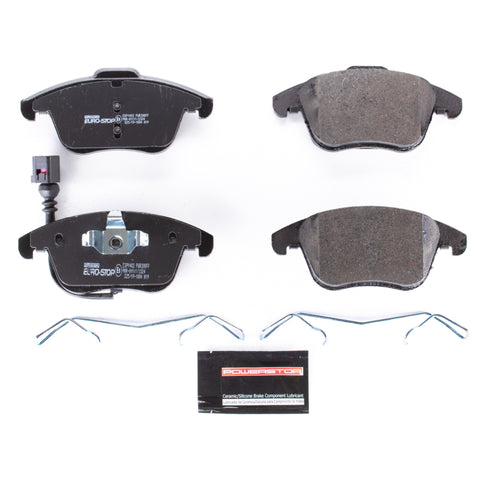 Power Stop 17-18 Volkswagen Tiguan Limited Euro-Stop ECE-R90 Front Brake Pads - ESP1403