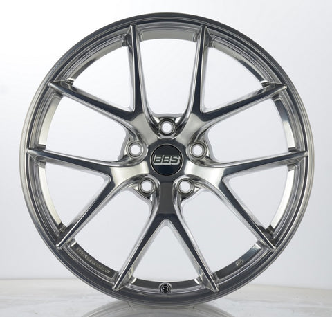 BBS CI-R 19x9 5x120 ET44 Ceramic Polished Rim Protector Wheel -82mm PFS/Clip Required - CI2203CP