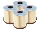 aFe Pro GUARD D2 Fuel Filter 94-97 Ford Diesel Trucks V8 7.3L (td-di) (4 Pack) - 44-FF009-MB