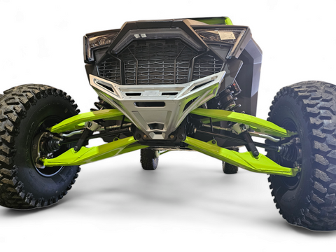 Elektric Offroad 2022-2025 Polaris Rzr Pro R/ Pro S/Turbo R Billet Front Winch Bumper Anodized Clear - FWB610031