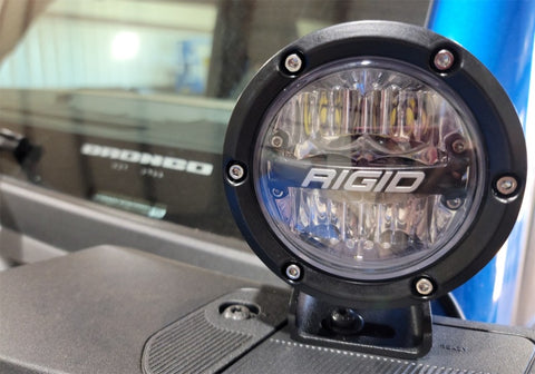 Ford Racing 2021+ Ford Bronco Mirror Mounted 4in Rigid LED Lights Kit - M-15200K-BML