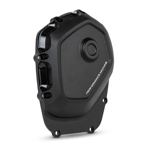 Performance Machine Cam Cover Race Series - Black Ops - 0177-2076-SMB