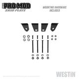Westin 19-21 Chevrolet Silverado 1500 Outlaw/Pro-Mod Skid Plate - Tex. Blk - 58-71215