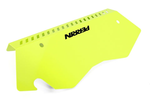 PERRIN 2022+ Subaru WRX Pulley Cover - Neon Yellow - PSP-ENG-153NY